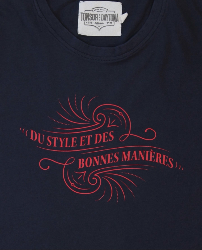 Tee Shirt Tonsor - Du Style Et Des Bonnes Manieres